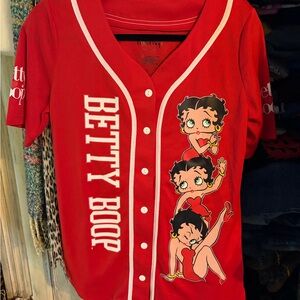 Betty Boop Red Apparel